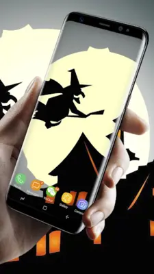 Halloween Live Wallpaper HD Vi android App screenshot 2